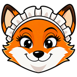 Marian, a fox in a maid&rsquo;s cap